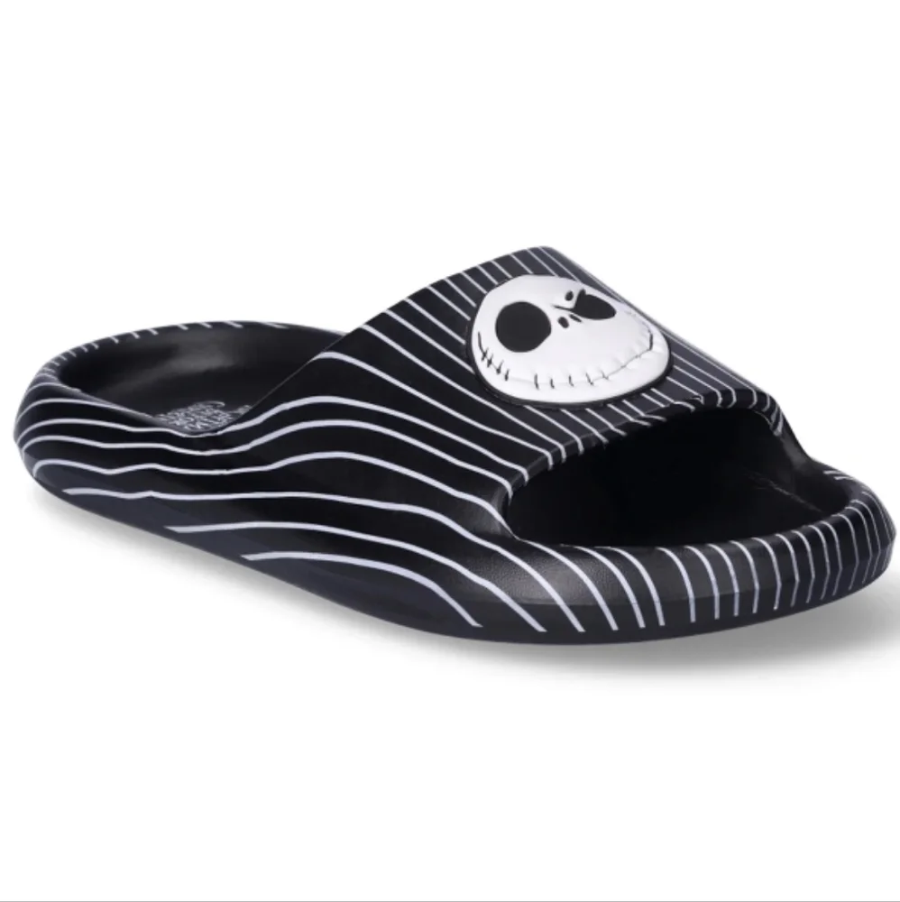 NEW Nightmare‎ Before Christmas Men's Comfort Slide Sandals Size 13 Disney